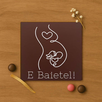 Silueta sarcina – Baietel