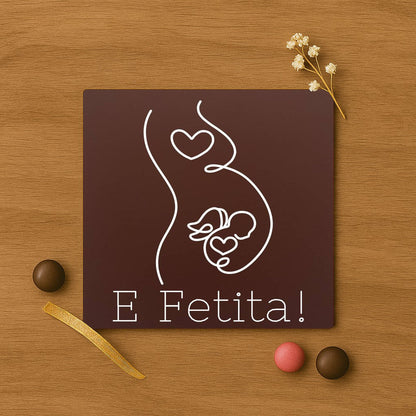 Silueta sarcina – Fetita