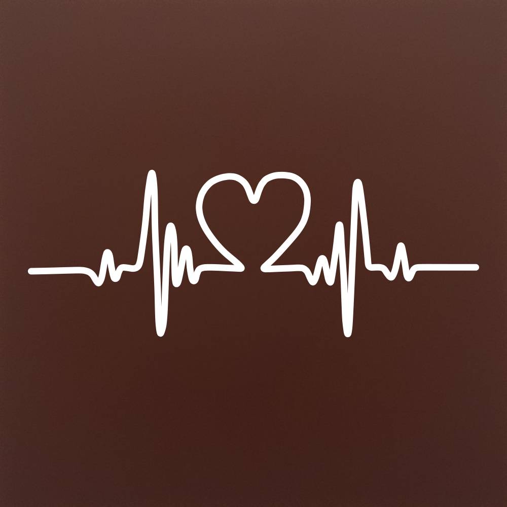 Tableta din ciocolata – Heartbeat Love – cadou pentru cupluri – model alb pe ciocolata