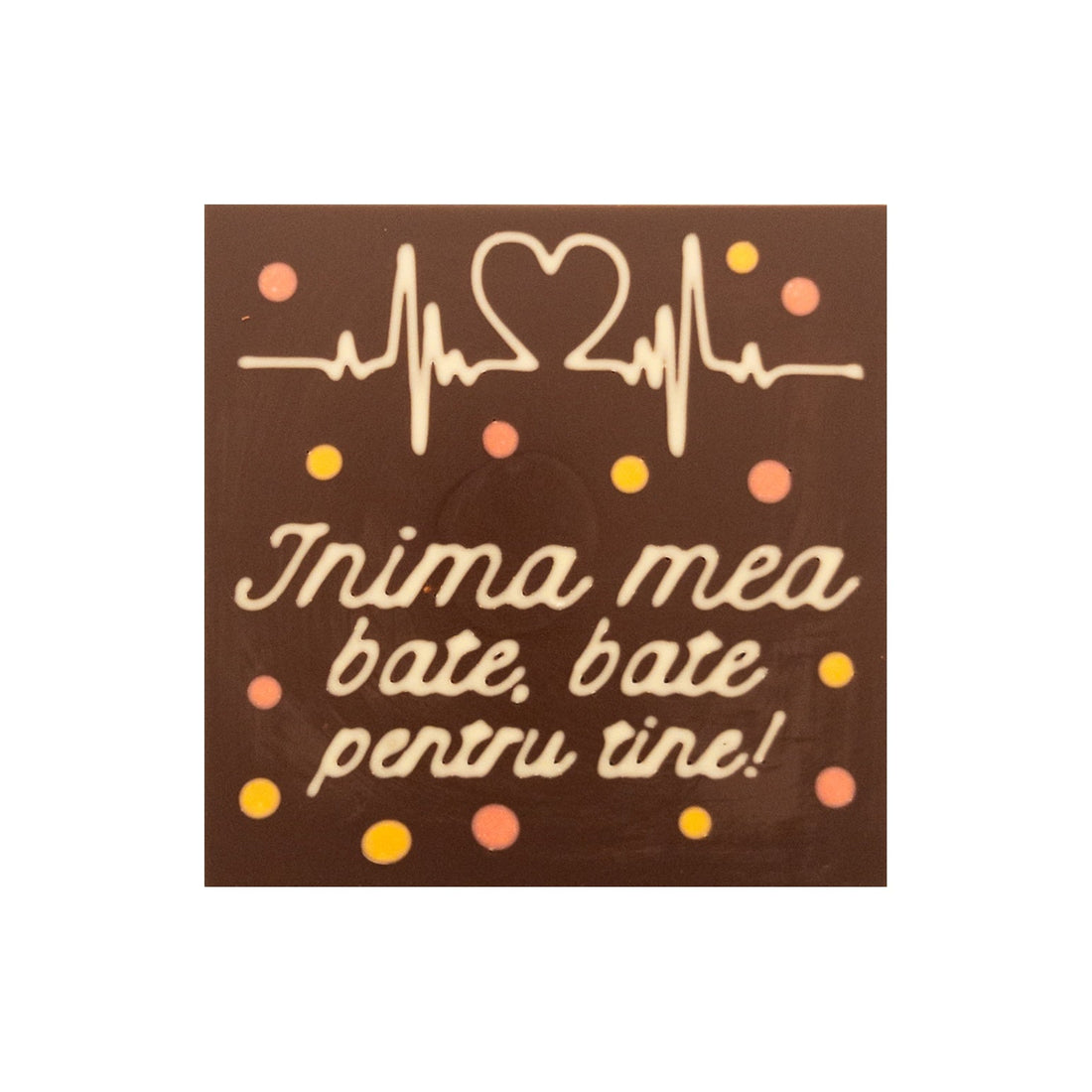 Inima Puls cu mesajul Inima mea bate, bate  pentru tine!